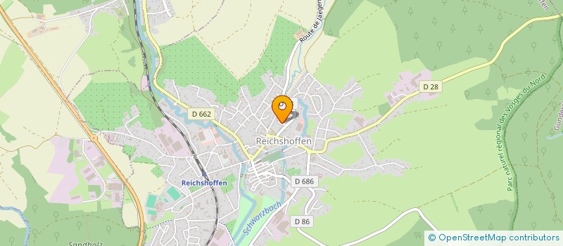 localisation de l'entreprise SEN à REICHSHOFFEN