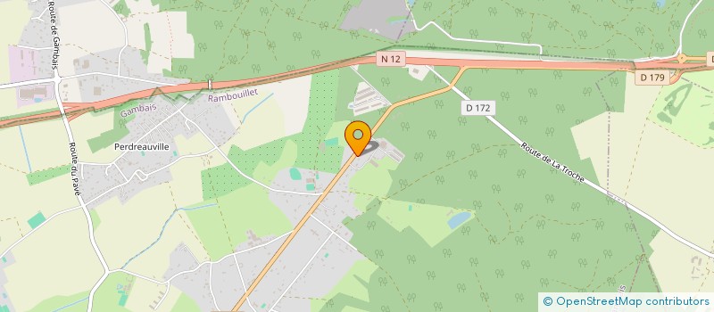 localisation de l'entreprise SEN  GAMBAIS