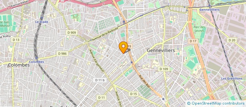 localisation de l'entreprise SEN  ASNIERES-SUR-SEINE