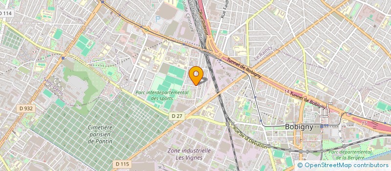 localisation de l'entreprise SEN CARREAUX  BOBIGNY