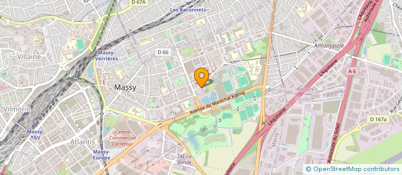 localisation de l'entreprise SEN GLOBAL NETWORK SERVICES à MASSY