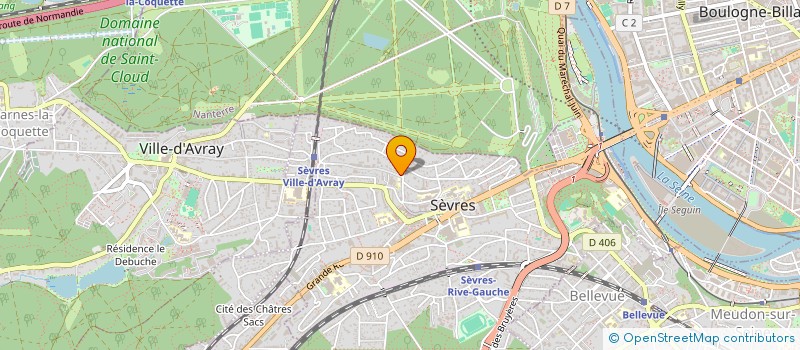 localisation de l'entreprise SEN NO RISK  SEVRES