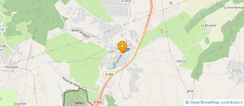 localisation de l'entreprise SEN NO SEN à PEAUGRES