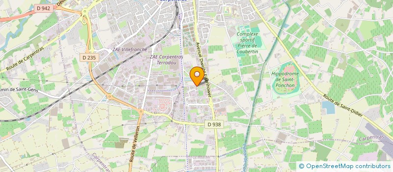 localisation de l'entreprise SEN RENOV à CARPENTRAS