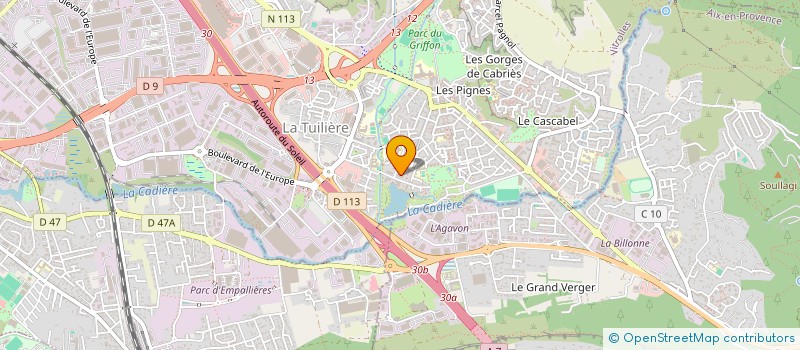 localisation de l'entreprise SEN RENOVATION  VITROLLES