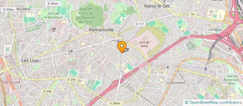 localisation de l'entreprise SEN SHIN RYU à ROMAINVILLE