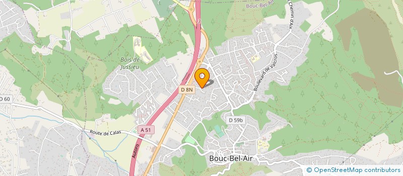 localisation de l'entreprise SEN SUD ENERGIES NOUVELLES à BOUC-BEL-AIR