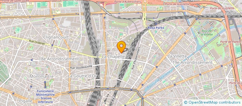 localisation de l'entreprise SENA  PARIS