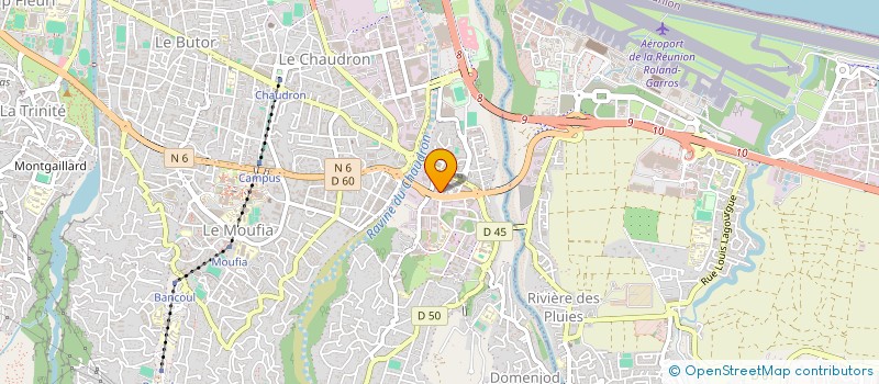 localisation de l'entreprise SENA BLEU à SAINT-DENIS