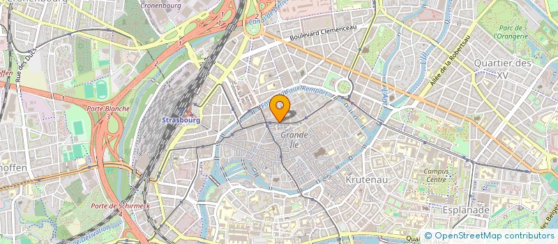 localisation de l'entreprise SENA BUILDING à STRASBOURG