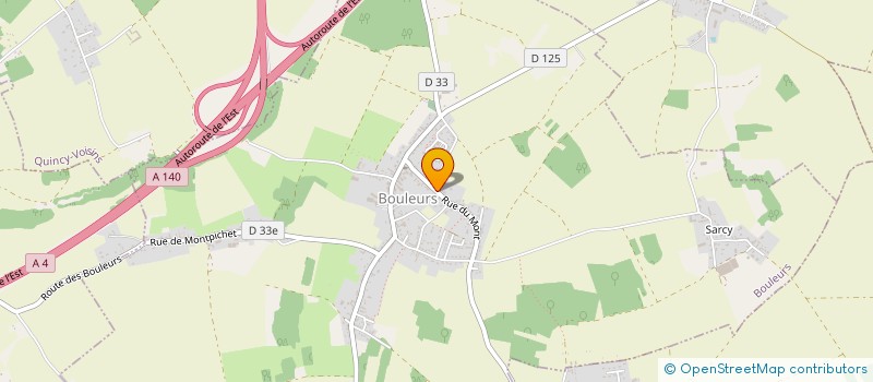 localisation de l'entreprise SENA TAXI  BOULEURS