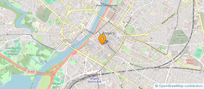 localisation de l'entreprise SENAGA à ANGERS