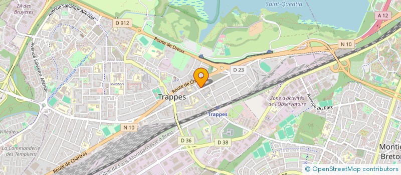 localisation de l'entreprise SENAIDE  TRAPPES