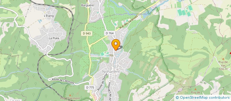 localisation de l'entreprise SENAJA  NOHANENT