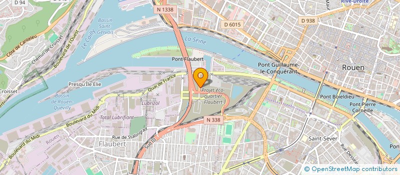 localisation de l'entreprise SENALIA IMMOBILIER à ROUEN