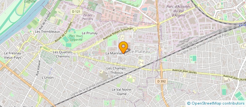 localisation de l'entreprise SENAM à SARTROUVILLE