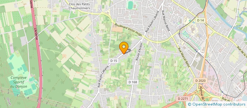 localisation de l'entreprise SENAMA à OLIVET