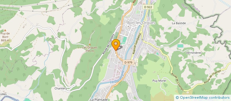 localisation de l'entreprise SENAMACLA  BORT-LES-ORGUES