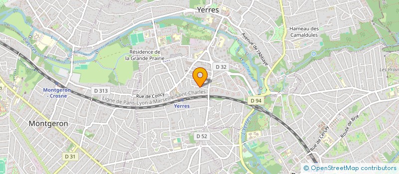 localisation de l'entreprise SENAME  YERRES