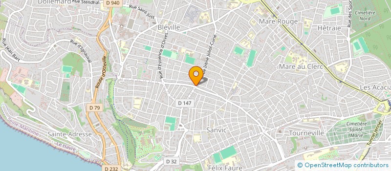 localisation de l'entreprise SENAND MINUTE GARE à LE HAVRE