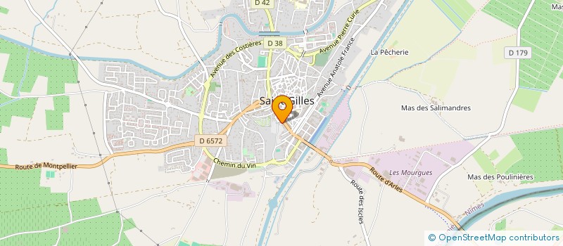 localisation de l'entreprise SENANG 24 à SAINT-GILLES