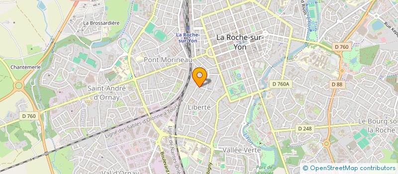 localisation de l'entreprise SENAPE à LA ROCHE-SUR-YON