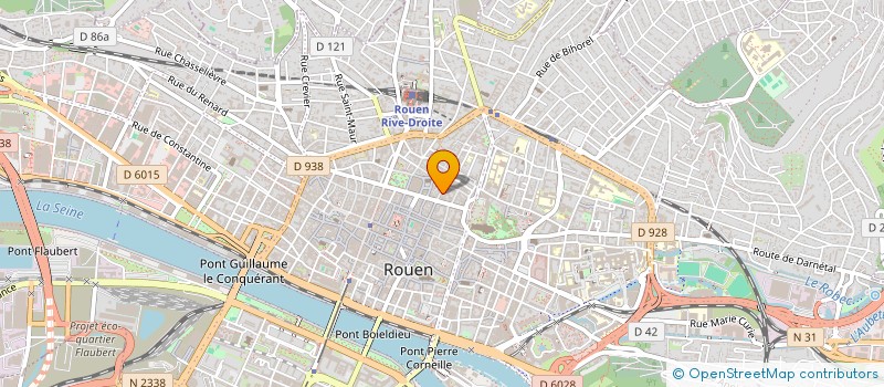 localisation de l'entreprise SENARD ELECTRICITE GENERALE  ROUEN