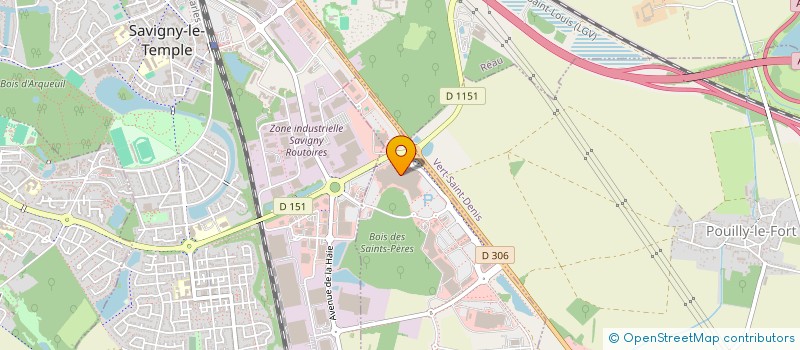 localisation de l'entreprise SENART 1924  CESSON