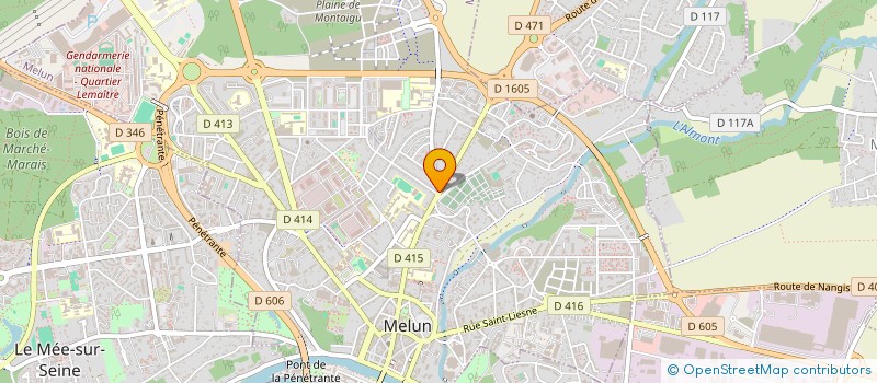 localisation de l'entreprise SENART MEDICAL SERVICES à MELUN