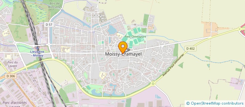 localisation de l'entreprise SENART SCRABBLE à MOISSY-CRAMAYEL
