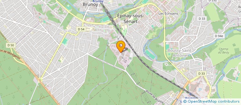 localisation de l'entreprise SENART VIANDES à EPINAY-SOUS-SENART