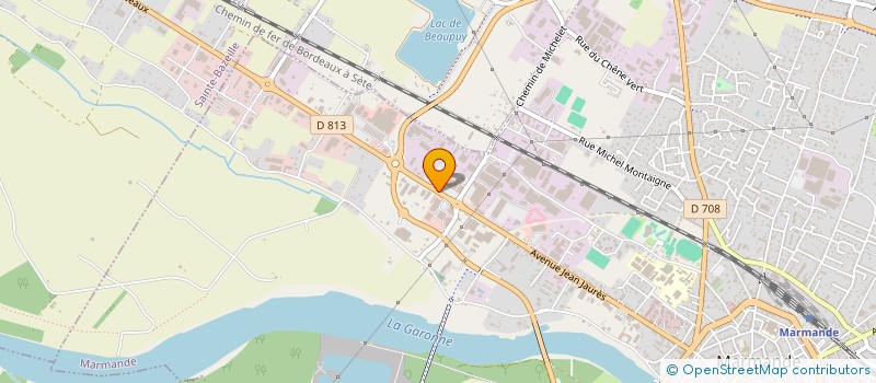 localisation de l'entreprise SENARTE  MARMANDE