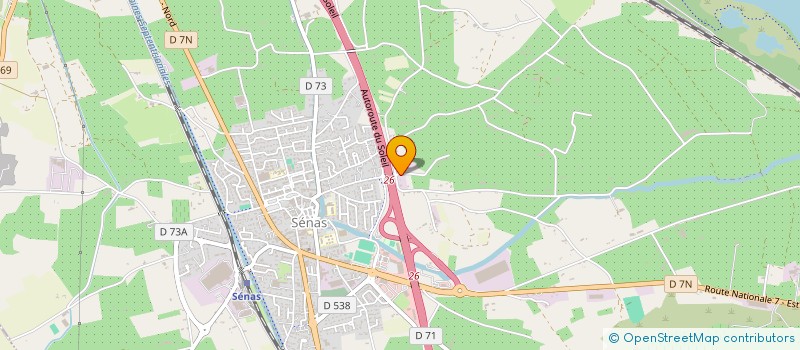 localisation de l'entreprise SENAS MULTI SERVICES  SENAS