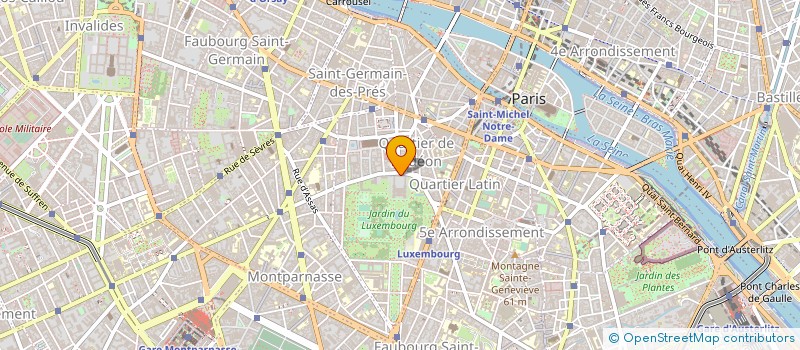 localisation de l'entreprise SENAT à PARIS