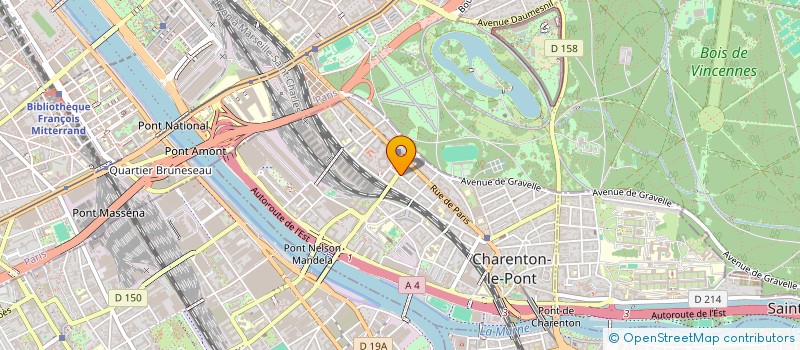 localisation de l'entreprise SENATECH  CHARENTON-LE-PONT