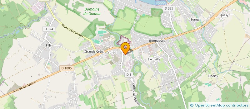 localisation de l'entreprise SENATEUR  SCIEZ