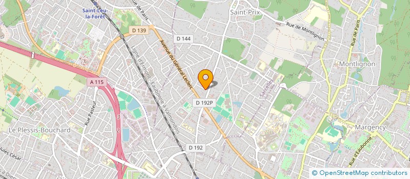 localisation de l'entreprise SENATIX à SAINT-PRIX