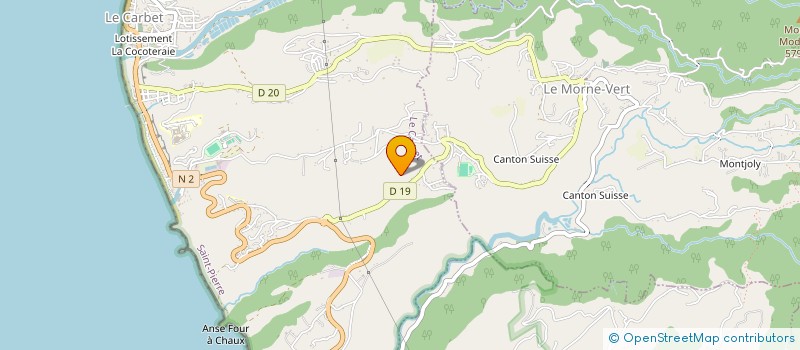 localisation de l'entreprise SENBYOZ CONSULTING  CARBET