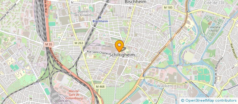localisation de l'entreprise SENCO MATIC à SCHILTIGHEIM