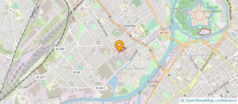 localisation de l'entreprise SENCROP  TILLE