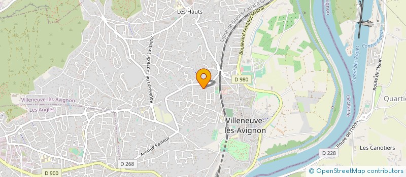 localisation de l'entreprise SENDEO à VILLENEUVE-LES-AVIGNON