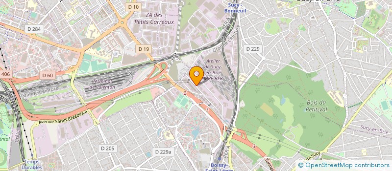 localisation de l'entreprise SENDEY EVENTS à BOISSY-SAINT-LEGER