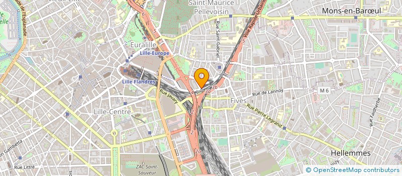 localisation de l'entreprise SENDIOR SAS à LILLE