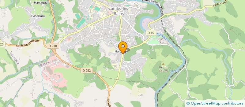 localisation de l'entreprise SENDOKI  CAMBO-LES-BAINS