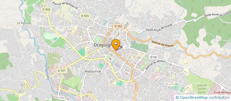 localisation de l'entreprise SENDRA ASS DE SERVICES AUX PERSONNES à DRAGUIGNAN