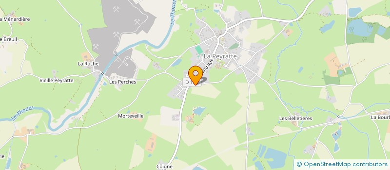 localisation de l'entreprise SENDRE  LA PEYRATTE