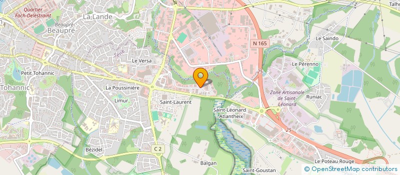 localisation de l'entreprise SENE à SENE