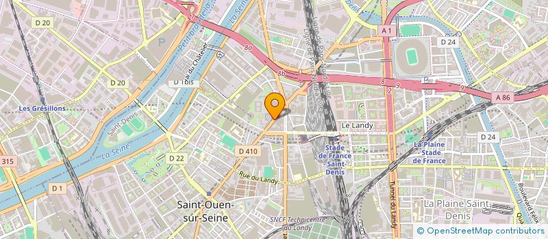localisation de l'entreprise SENE BATIMENT à SAINT-DENIS
