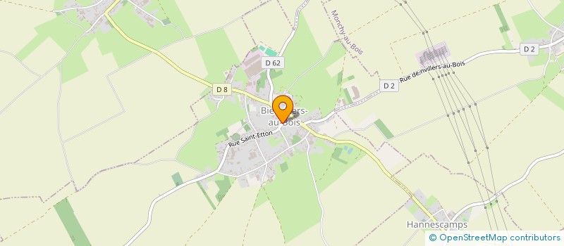 localisation de l'entreprise SENE FILLE à BIENVILLERS-AU-BOIS