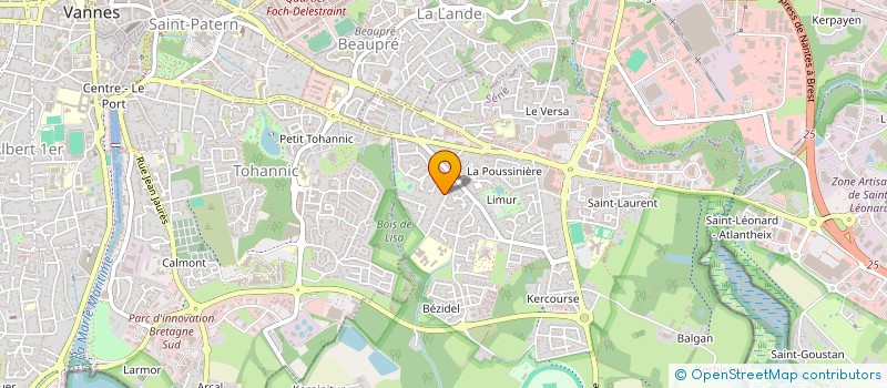 localisation de l'entreprise SENE REFUGIES SOLIDARITE  SENE